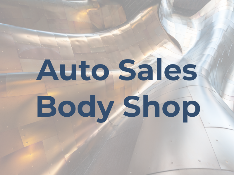 J & L Auto Sales & Body Shop