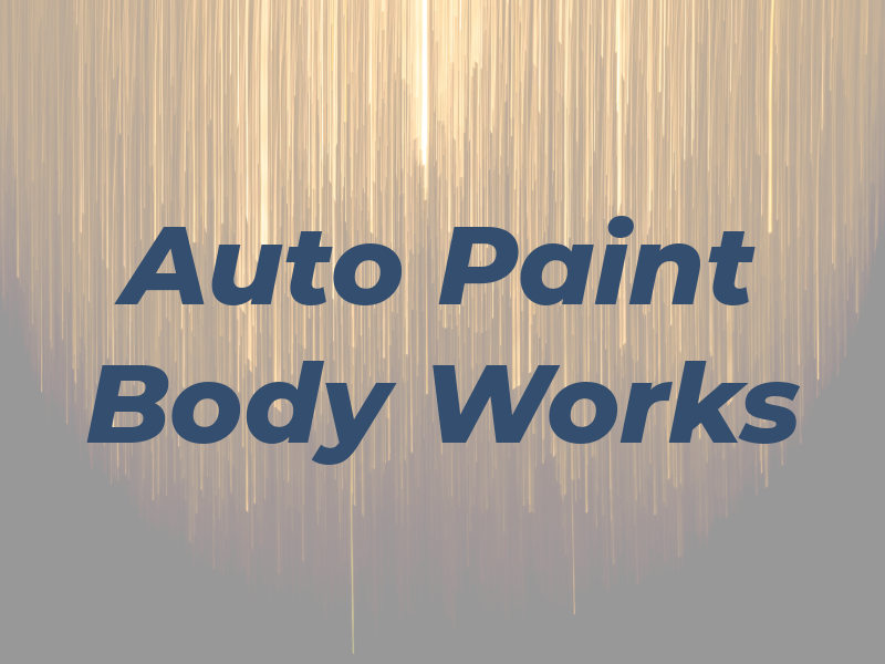 J & L Auto Paint & Body Works