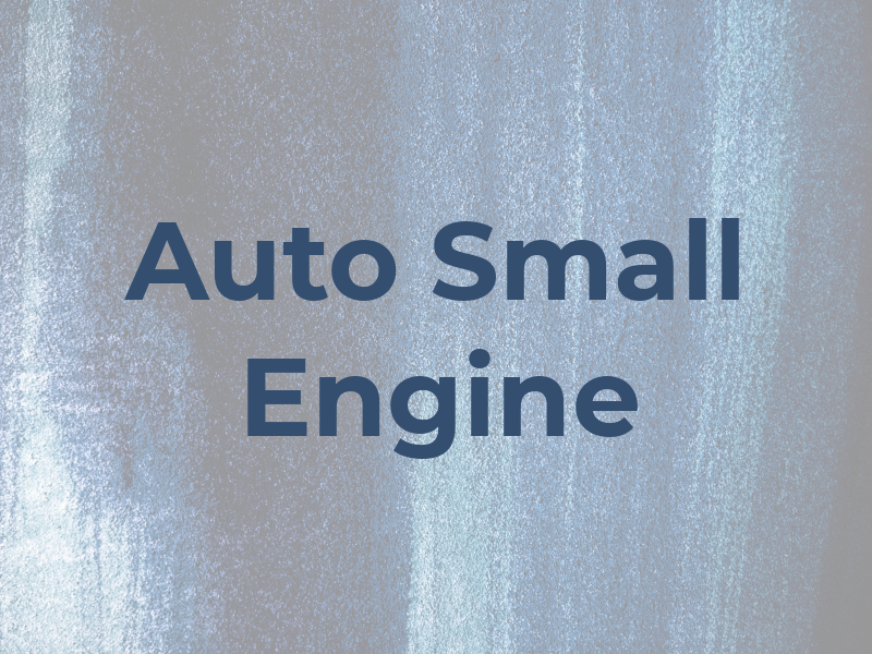 J & S Auto & Small Engine