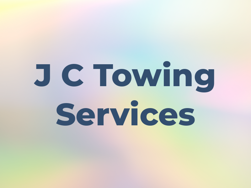 J C Towing Services