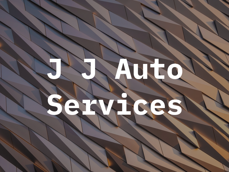 J J Auto Services