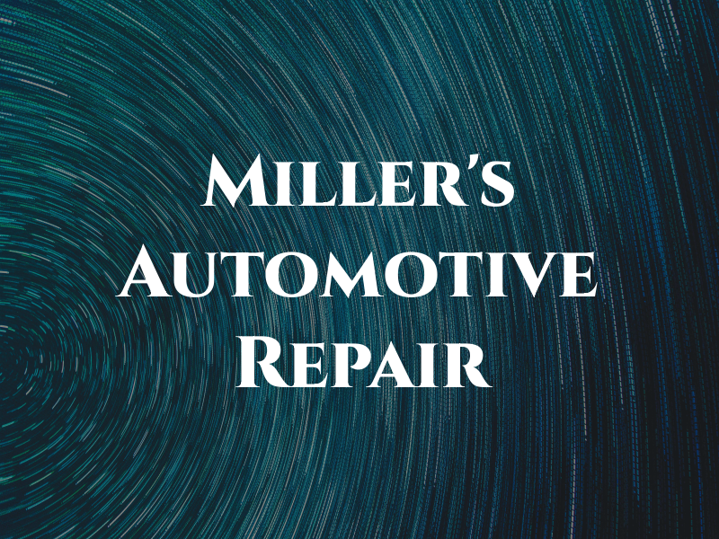 J R Miller's Automotive Repair