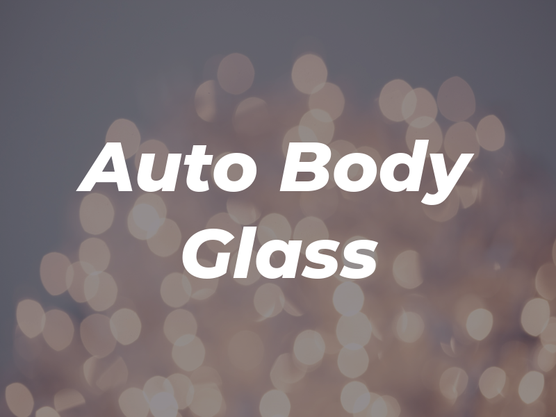 J R's Auto Body & Glass