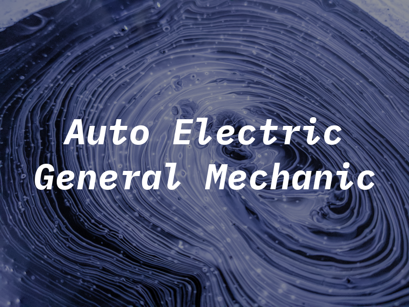 J&J Auto Electric and General Mechanic