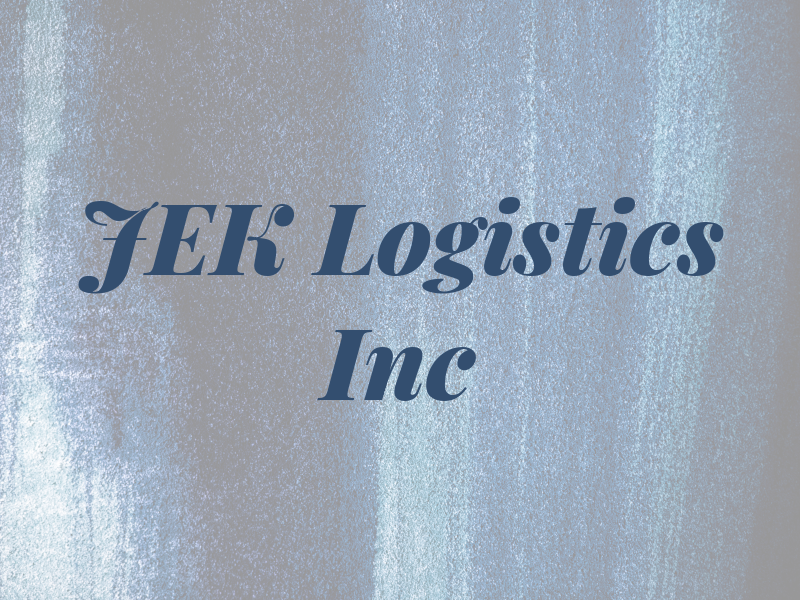 JEK Logistics Inc