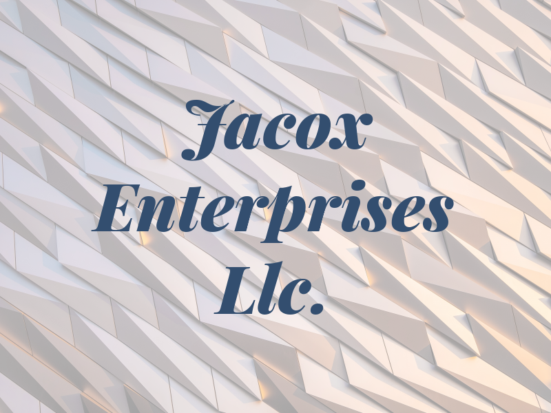 Jacox Enterprises Llc.