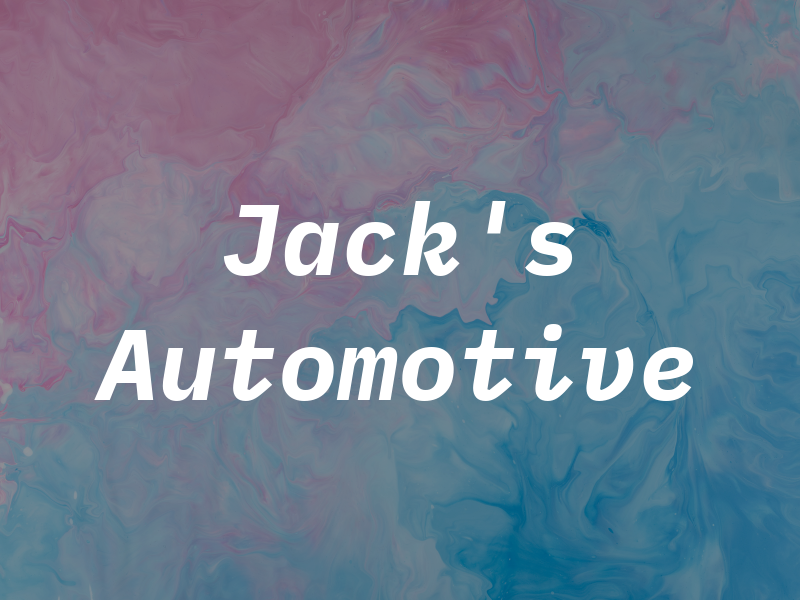 Jack's Automotive