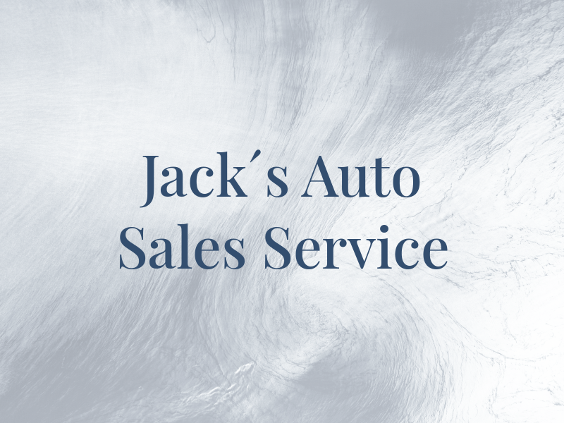 Jack´s Auto Sales & Service