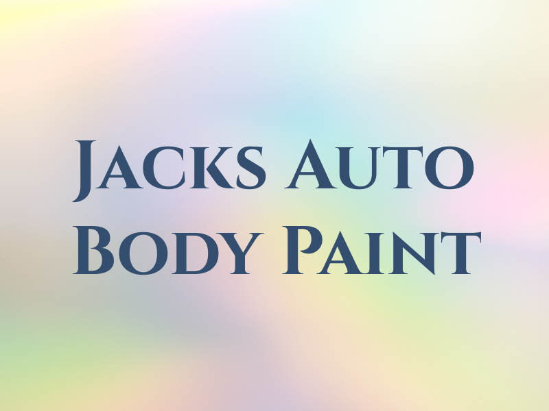 Jacks Auto Body & Paint