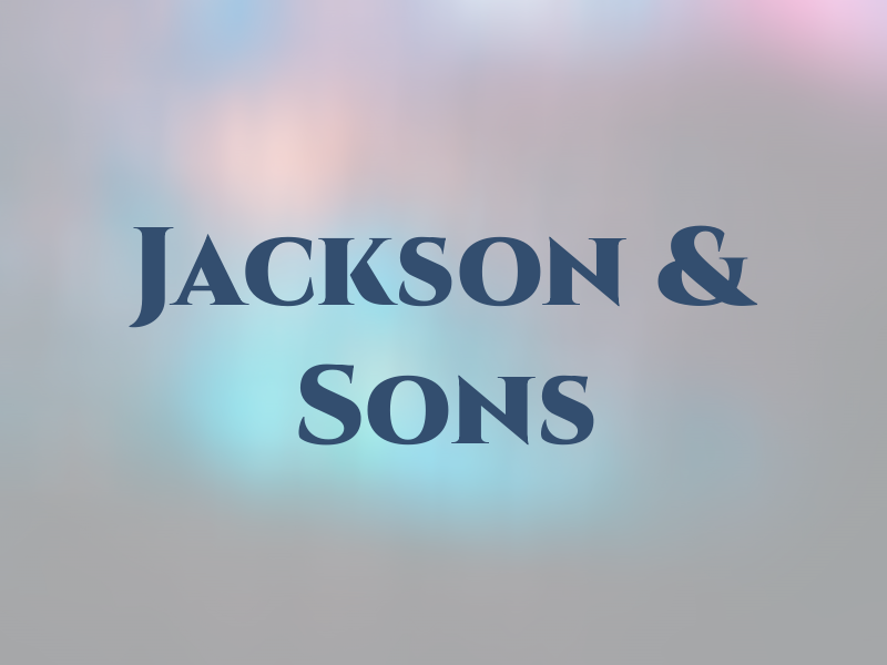 Jackson & Sons