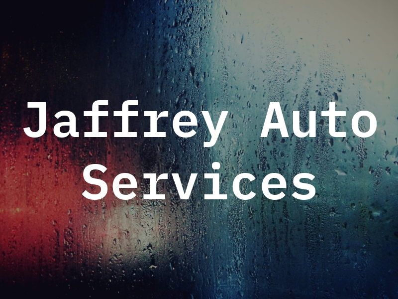 Jaffrey Auto Services