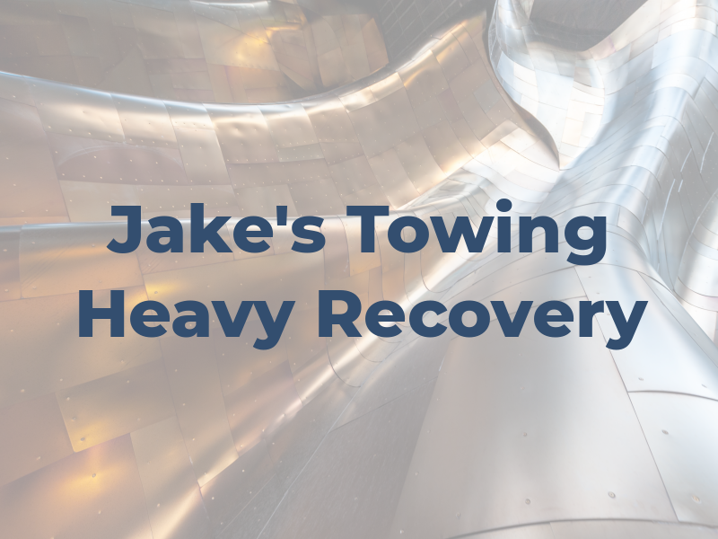 Jake's Towing and Heavy Recovery