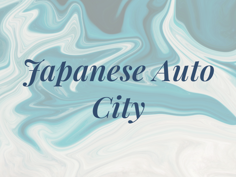 Japanese Auto City