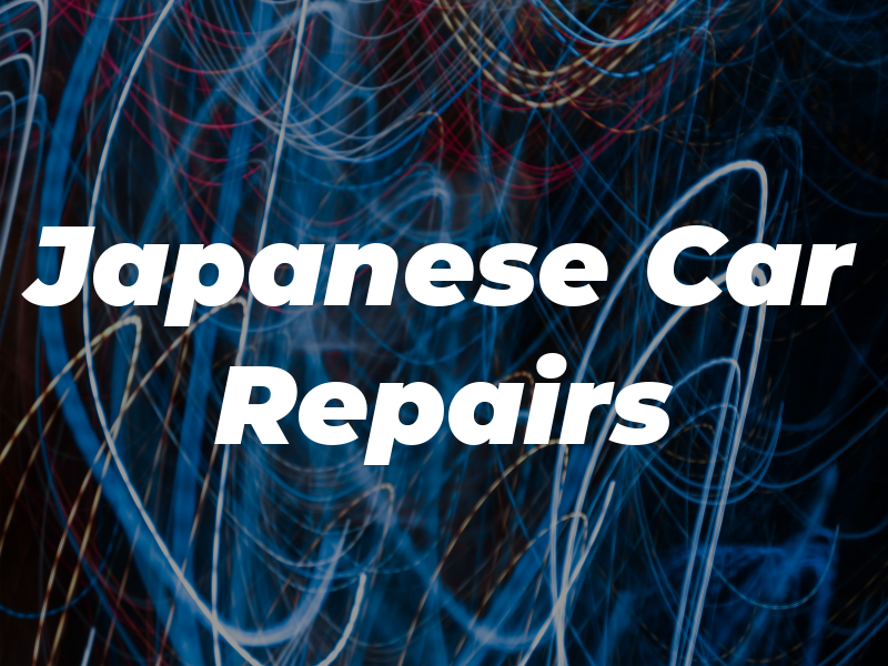 Japanese Car Repairs