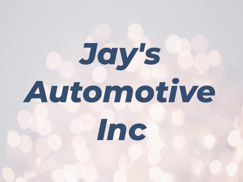 Jay's Automotive Inc