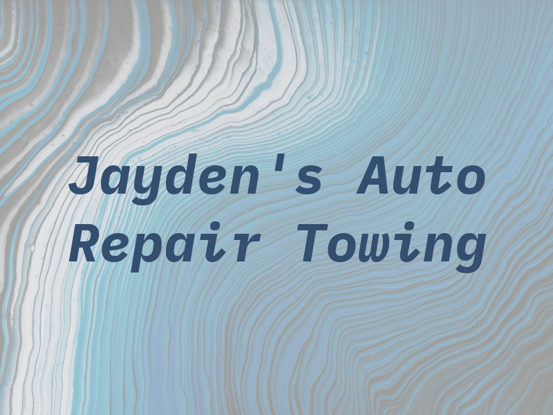 Jayden's Auto Repair & Towing