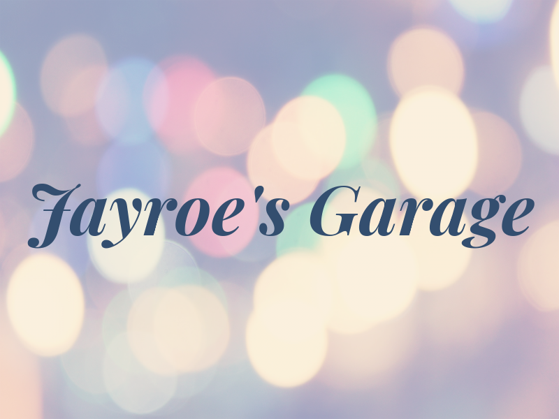 Jayroe's Garage