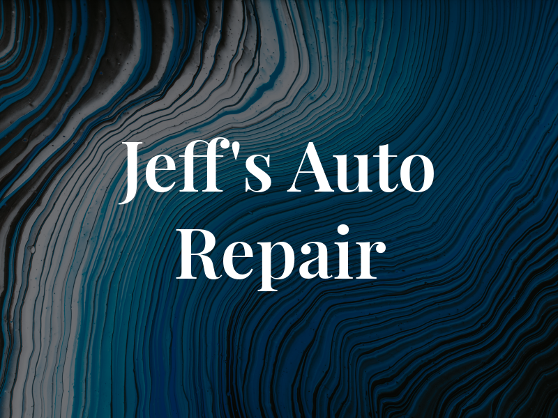 Jeff's Auto Repair