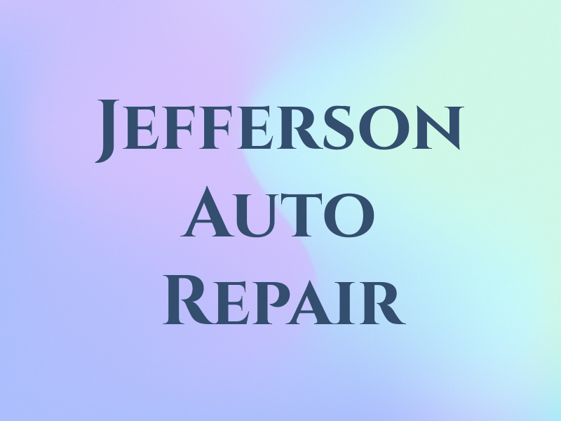 Jefferson Auto Repair