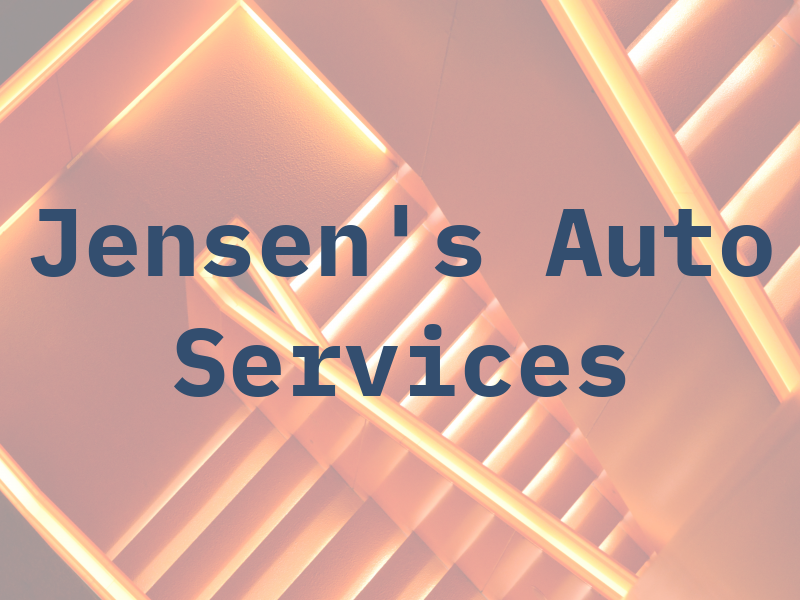 Jensen's Auto Services