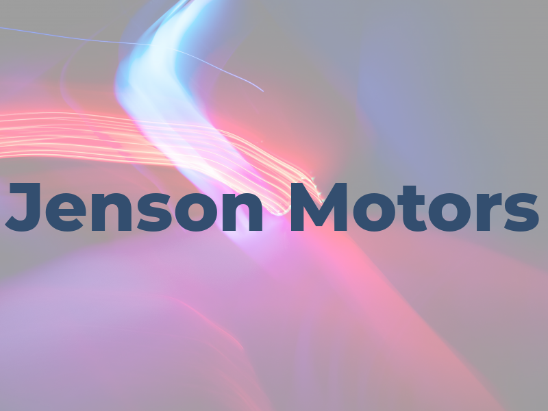 Jenson Motors