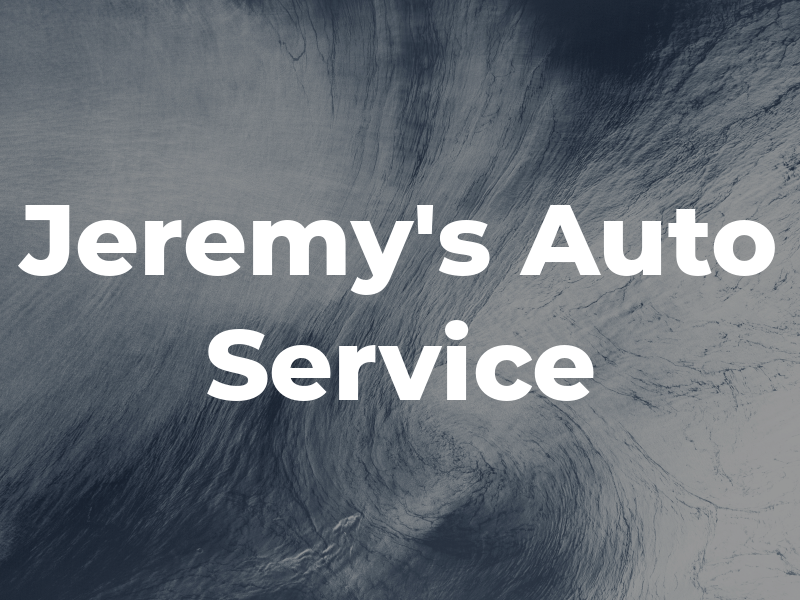 Jeremy's Auto Service