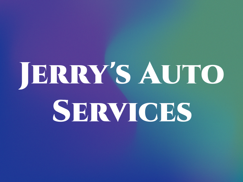 Jerry's Auto Services