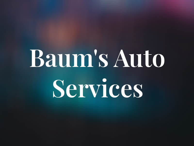 Jim Baum's Auto Services