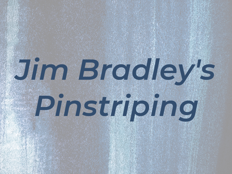 Jim Bradley's Pinstriping