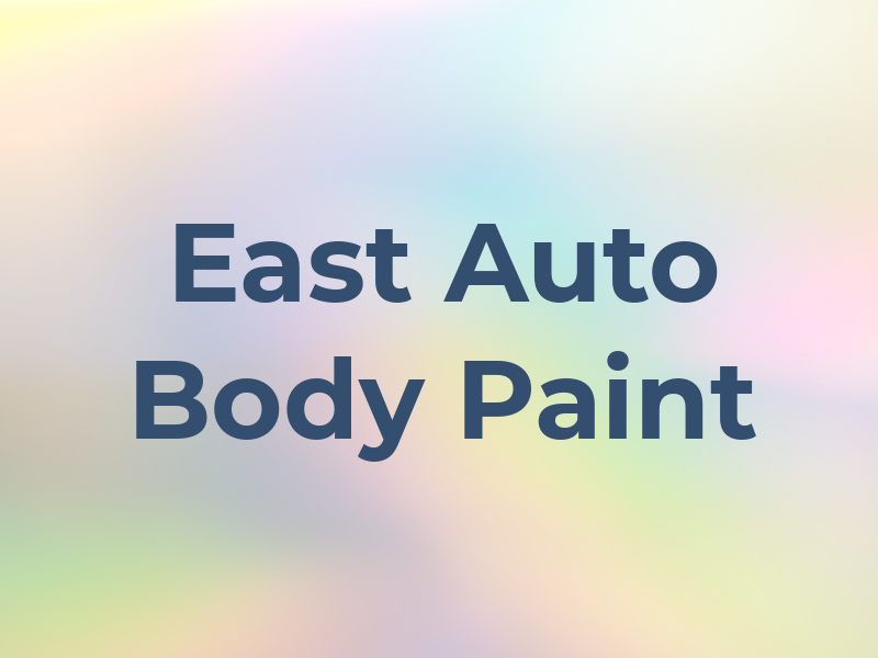 Jim East Auto Body & Paint