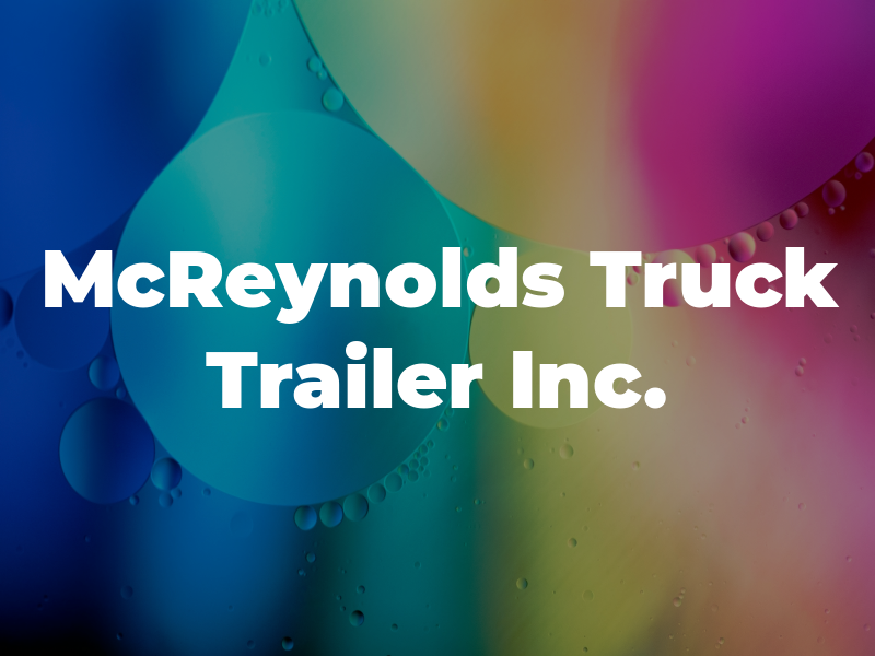 Jim McReynolds Truck & Trailer Inc.