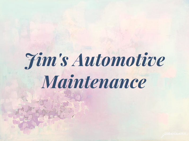 Jim's Automotive Maintenance