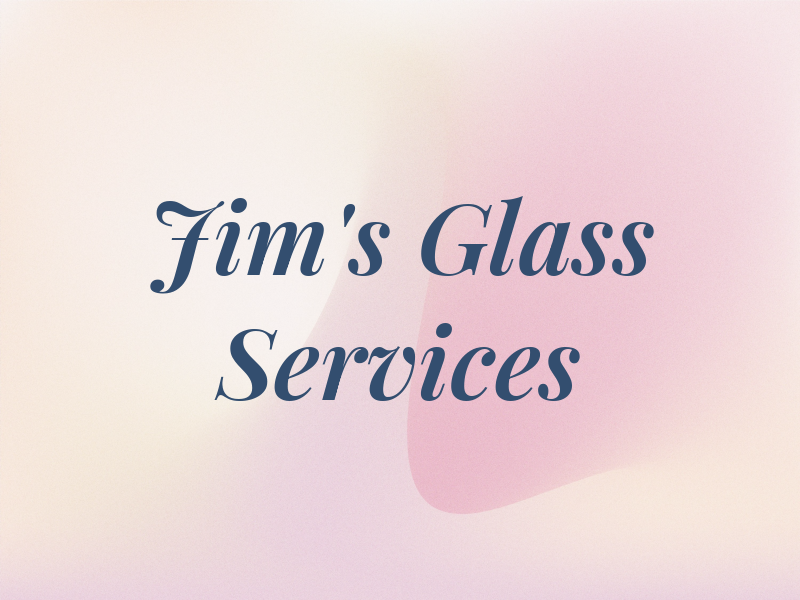 Jim's Glass Services