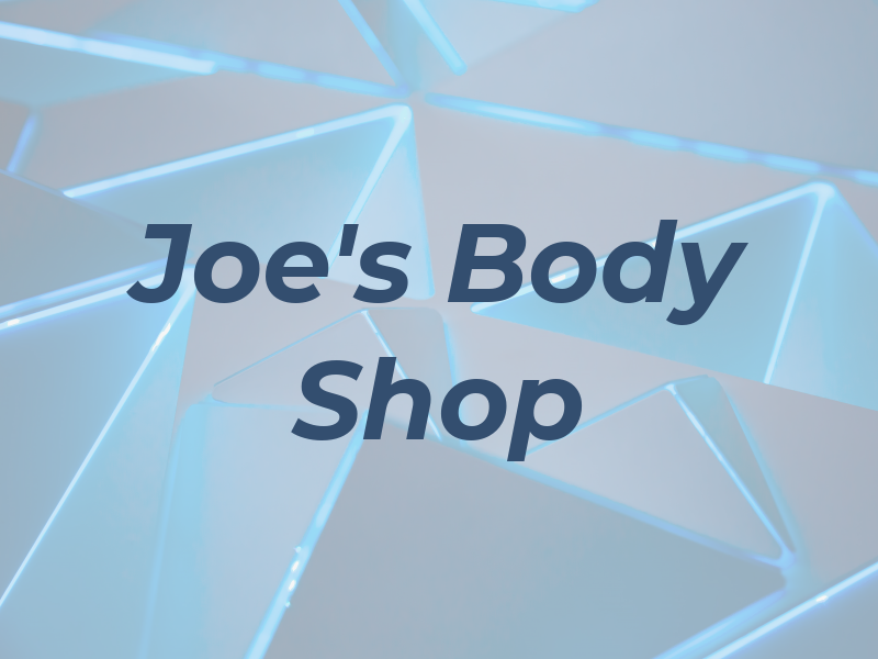 Joe's Body Shop