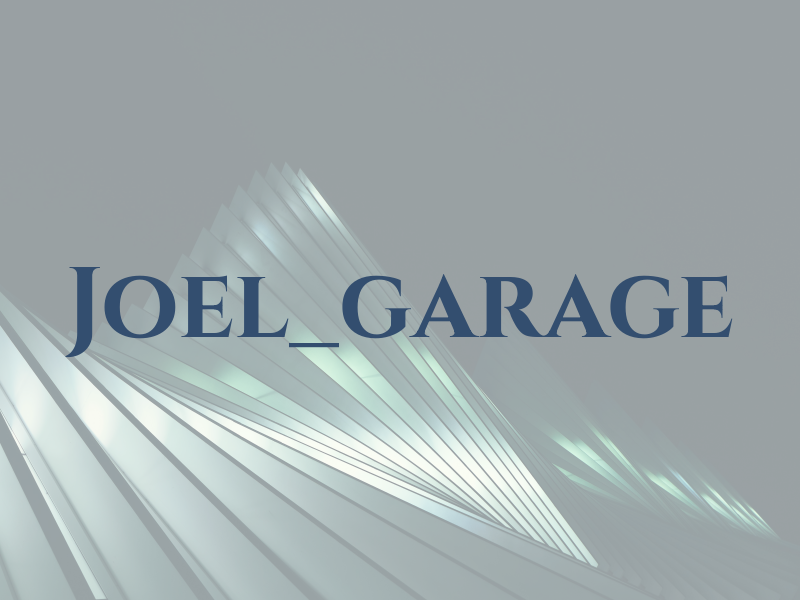 Joel_garage