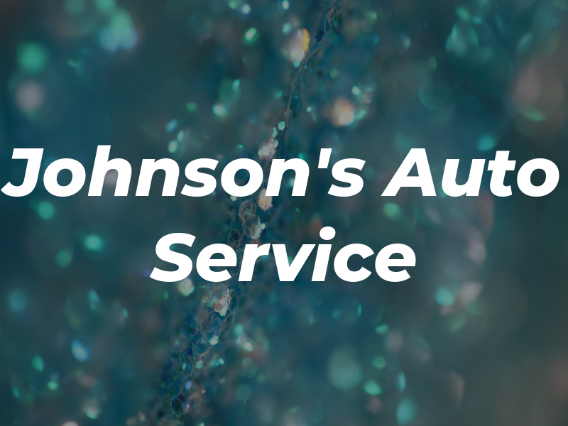 Johnson's Auto Service
