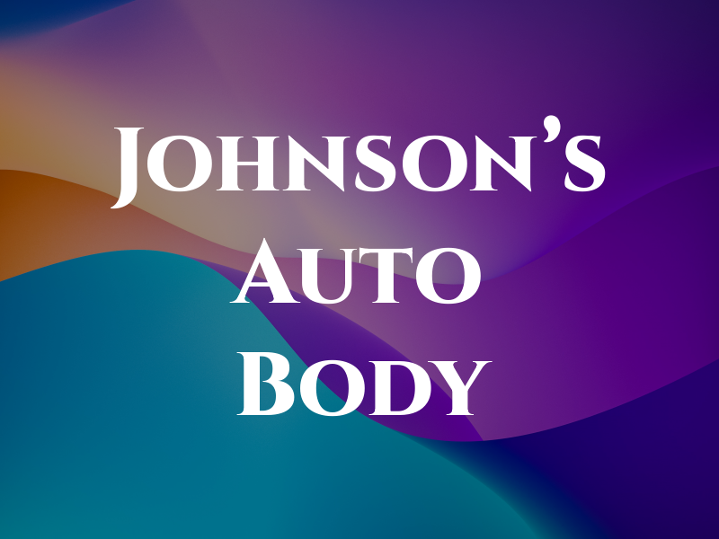 Johnson's Auto Body