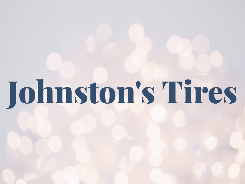 Johnston's Tires