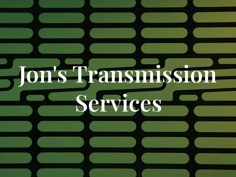 Jon's Transmission Services