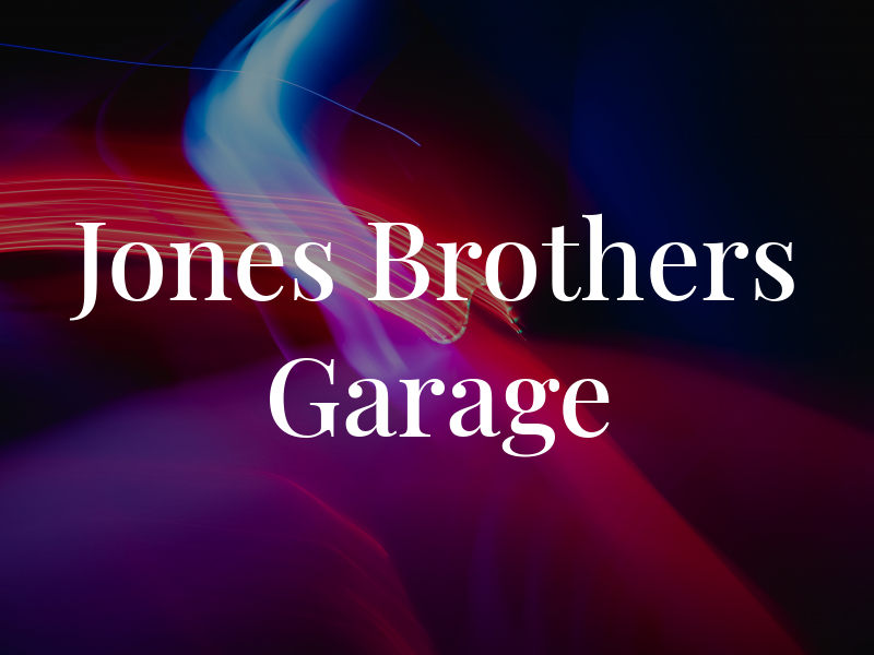 Jones Brothers Garage