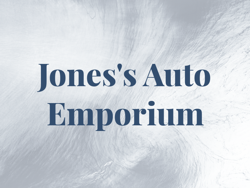 Jones's Auto Emporium