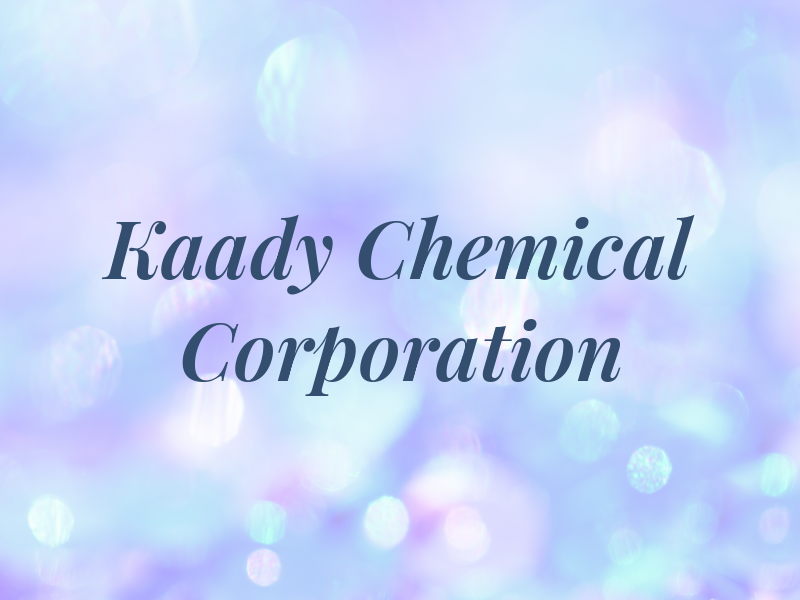 Kaady Chemical Corporation