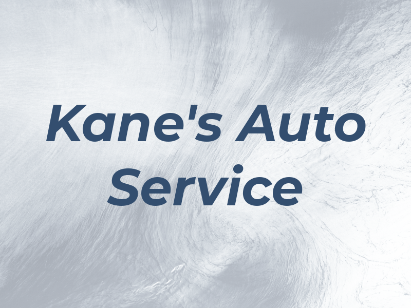 Kane's Auto Service
