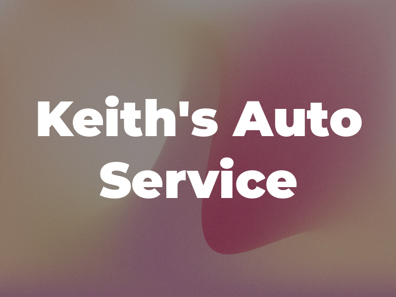 Keith's Auto Service