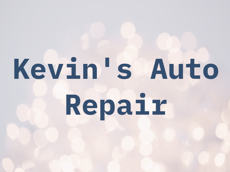 Kevin's Auto Repair