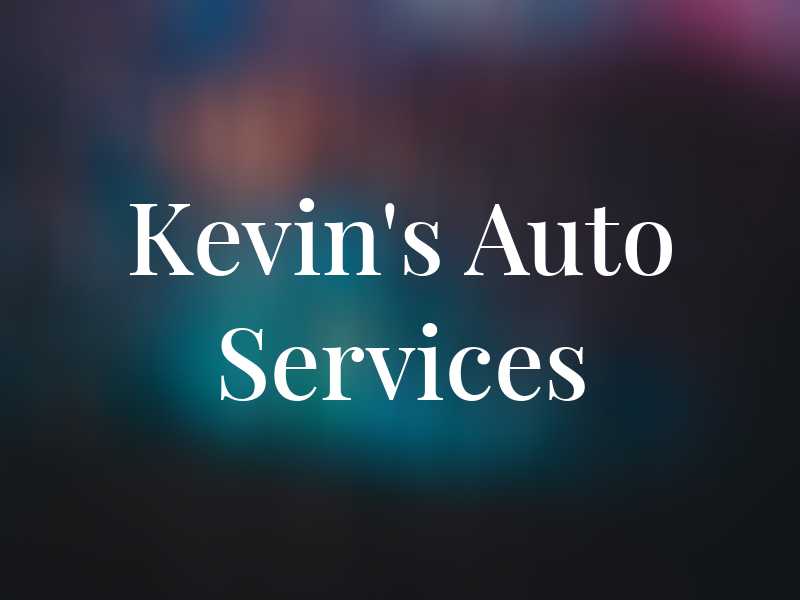 Kevin's Auto Services