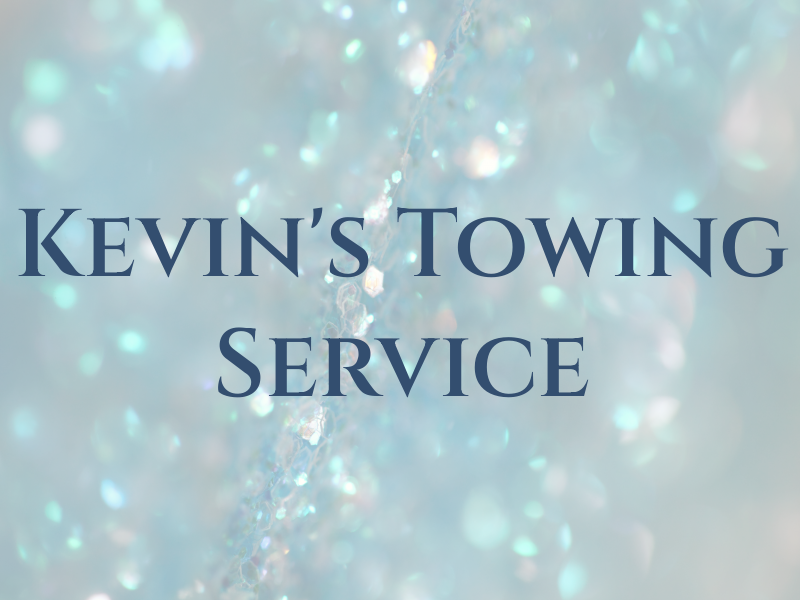 Kevin's Towing Service