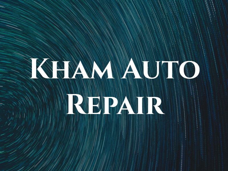 Kham Auto Repair