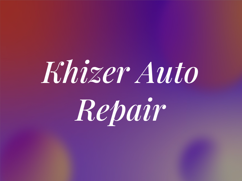 Khizer II Auto Repair