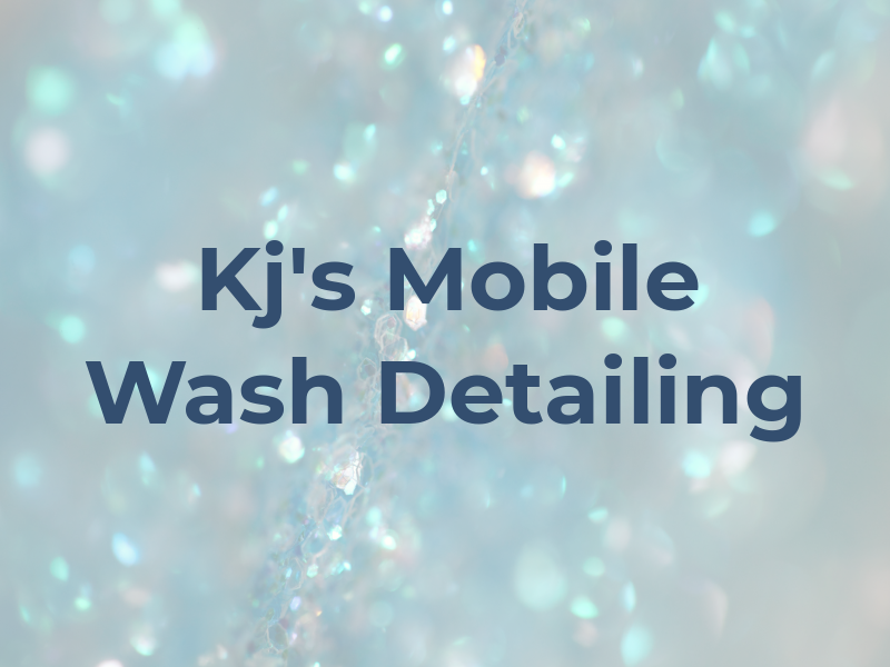 Kj's Mobile Car Wash and Detailing